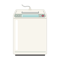 洗濯機・ガス乾燥機完備、長期滞在にも最適