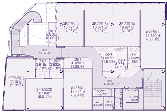 3Fフロア