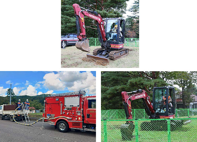 たのはた産業祭展示・防災訓練 活動