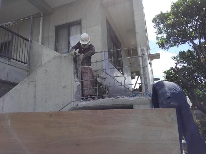 新築および土木のはつり工事