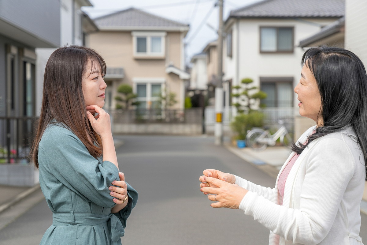 女性同士の会話