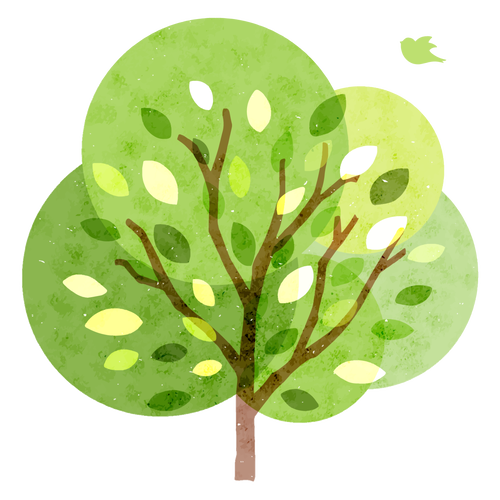 木のイラスト1