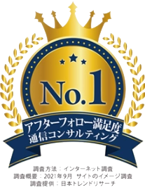 アフターフォロー満足度No.1 通信コンサルティング