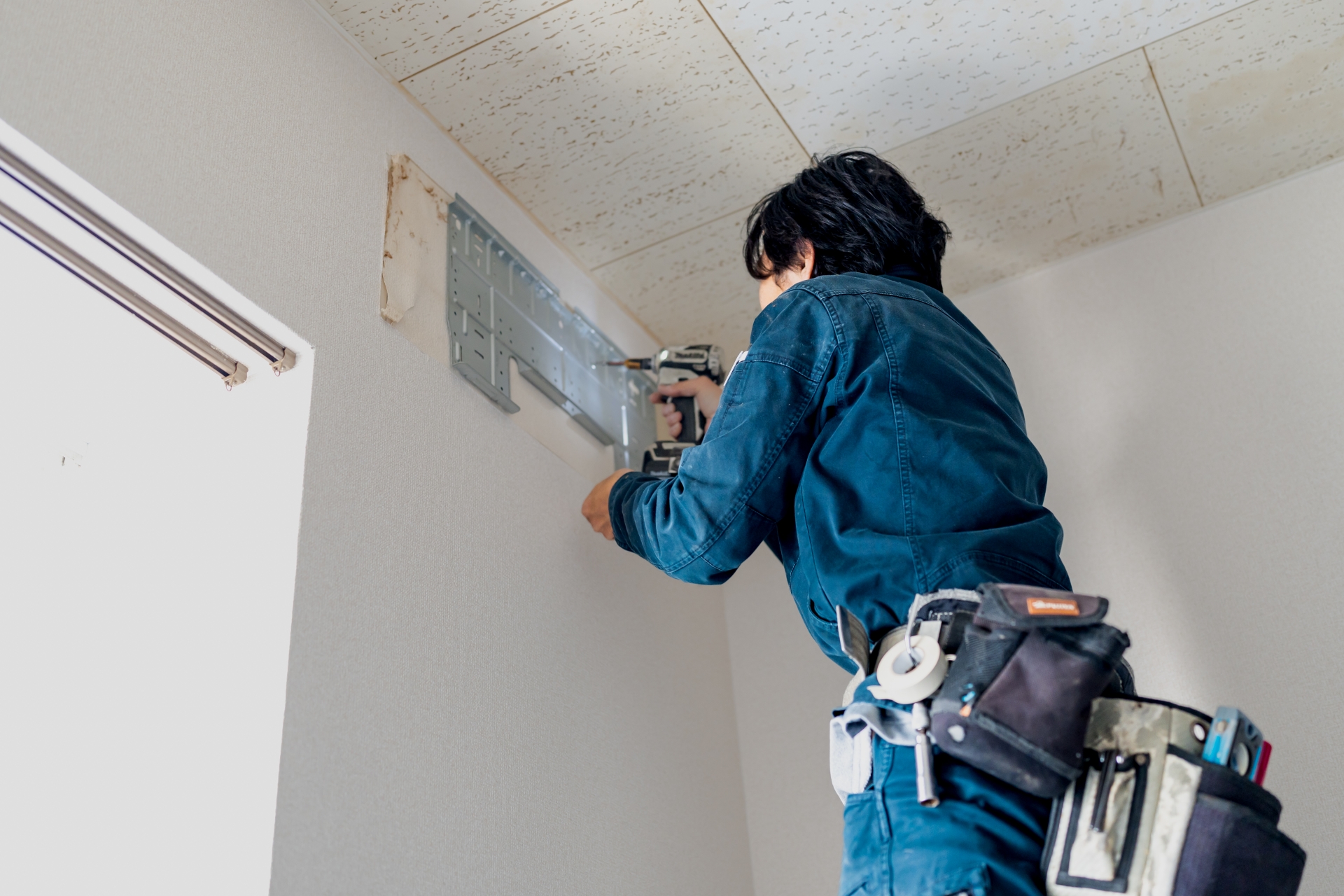 電気工事・ガス空調工事の作業イメージ