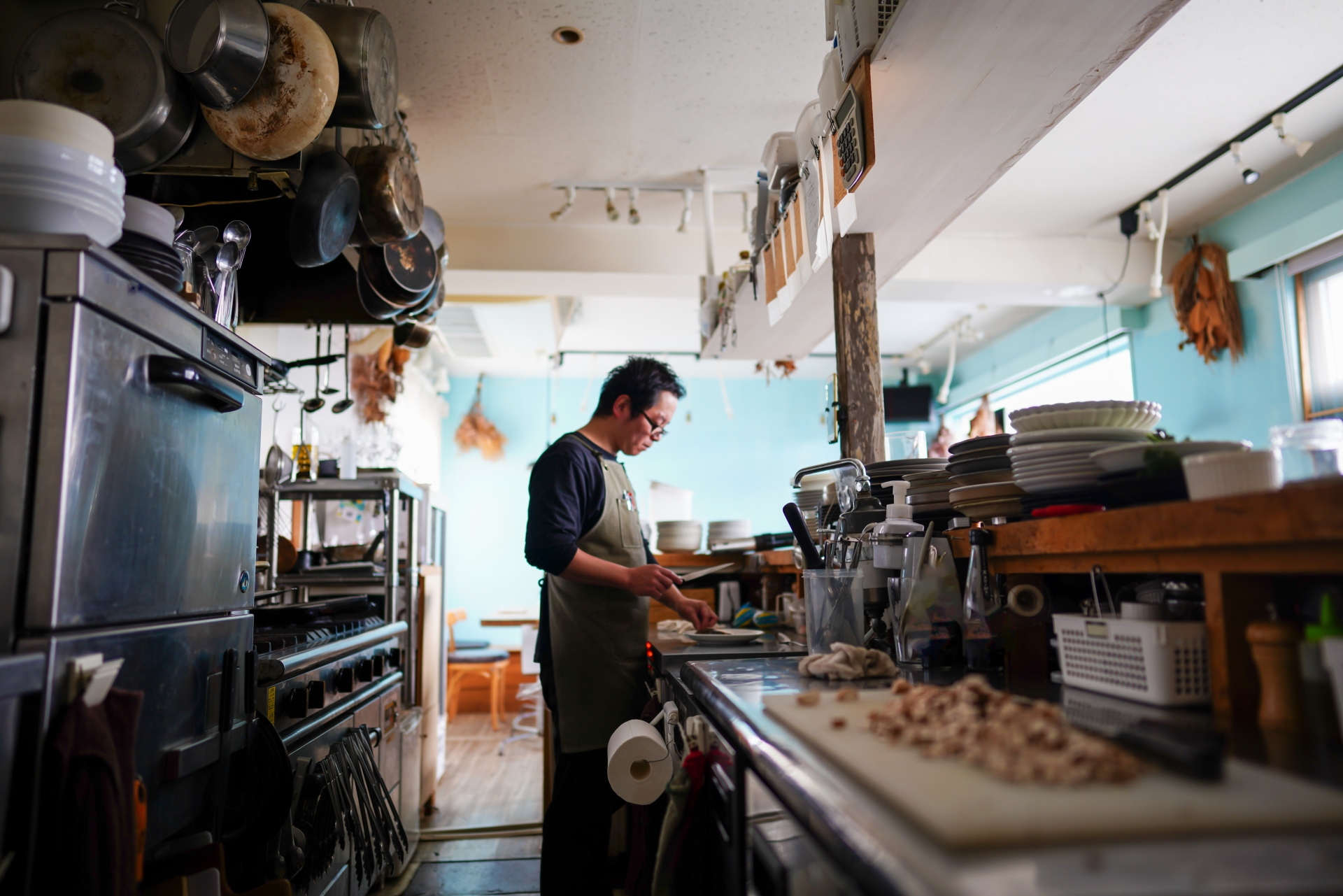 業務用厨房機器の設置イメージ