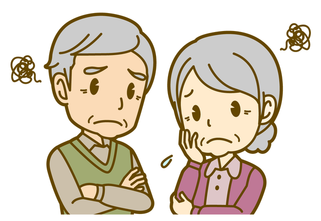 悩んでる人のイメージ