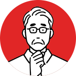 悩む人のイラスト