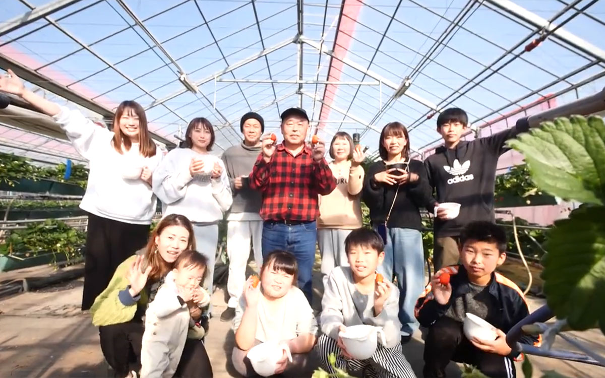 深井農園は埼玉県さいたま市若槻区にあるいちご農園です。