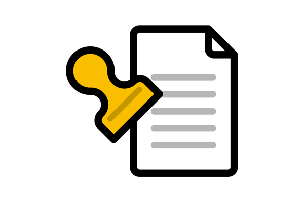 領収書ファイリング