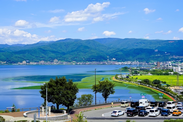 長野県岡谷市 街