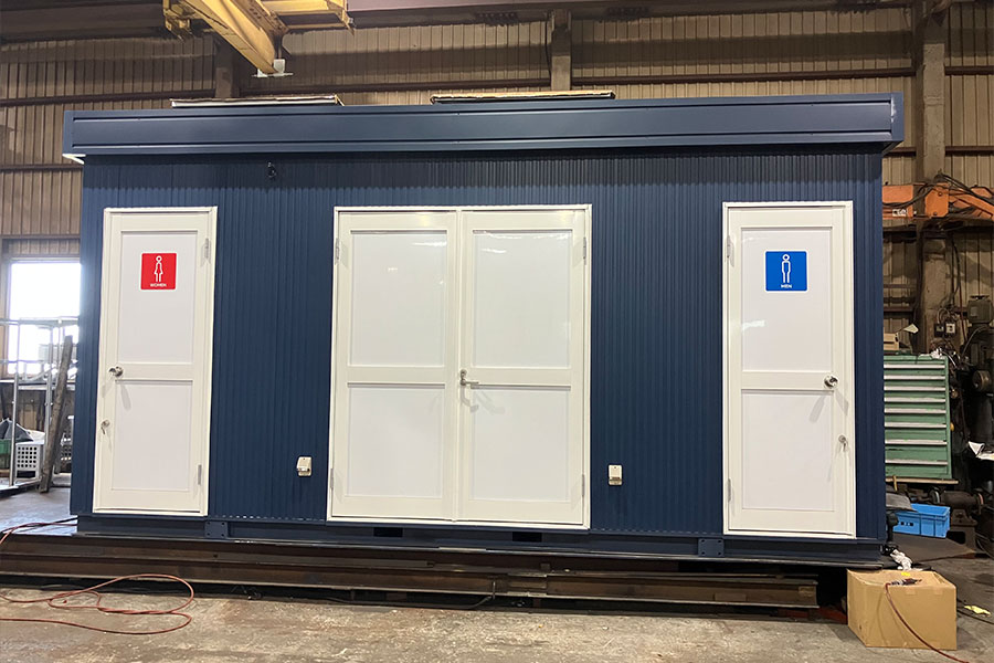 仮設トイレのイメージが変わる