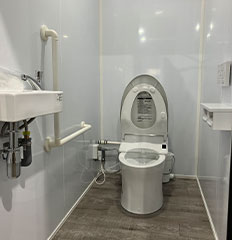 仮設トイレのイメージが変わる