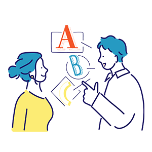 インドネシア人のスタッフがサポート