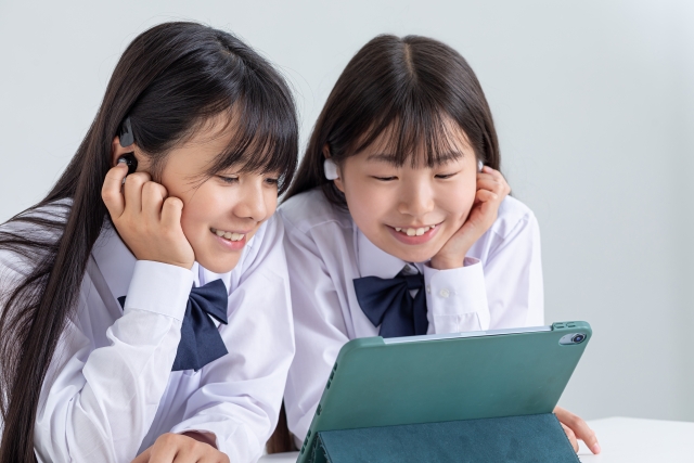 ICT教材やオリジナルワークでの個別学習