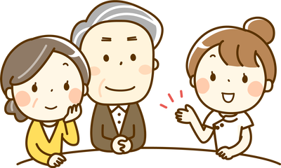 ご自宅での面談、アセスメントの様子