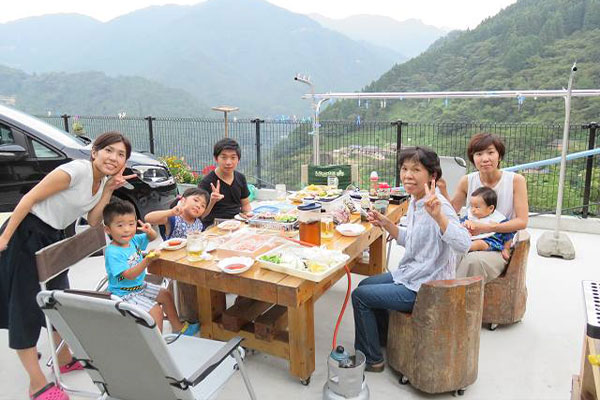 地元食材を使った、心あたたまる食事