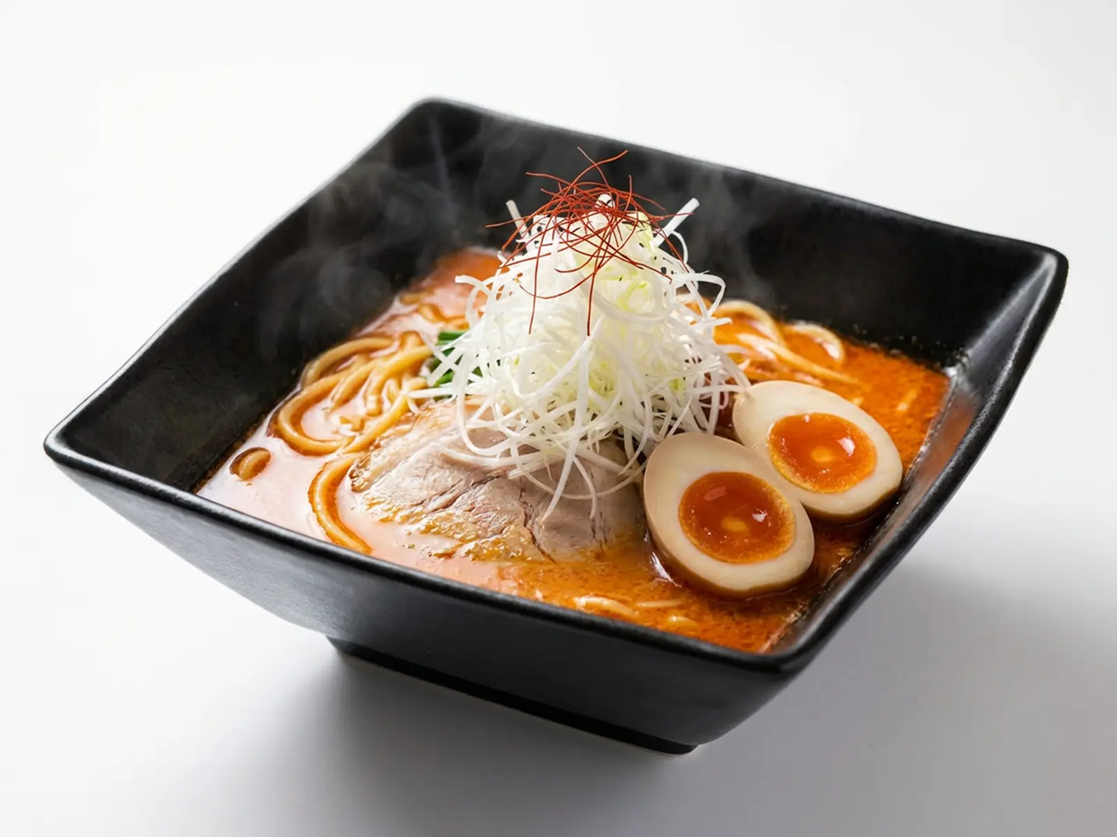 シャキネギ味玉無双ラーメン