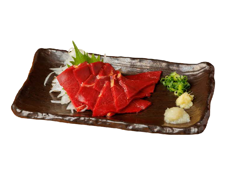 馬肉刺身