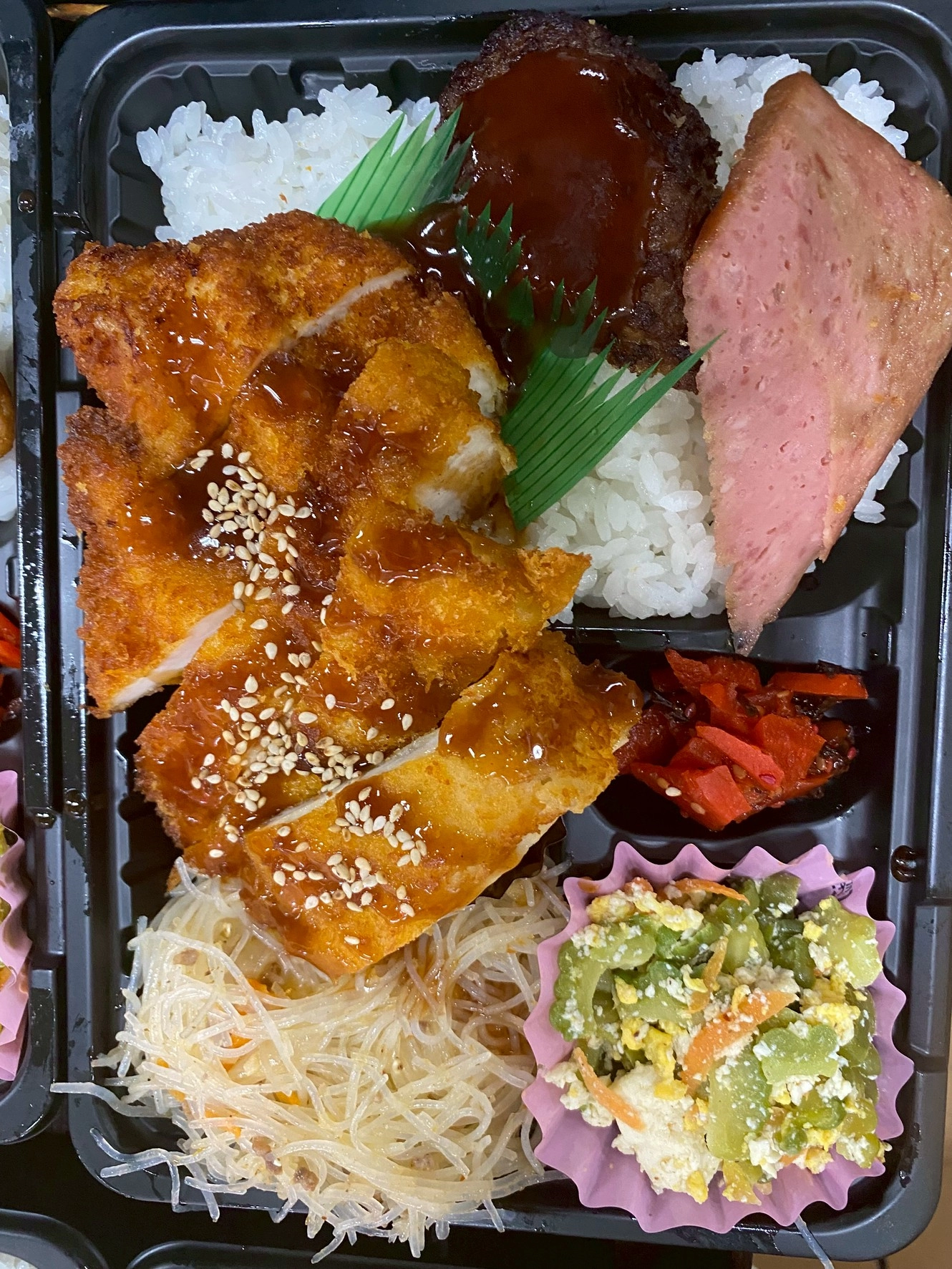土日の配達弁当（小）写真1