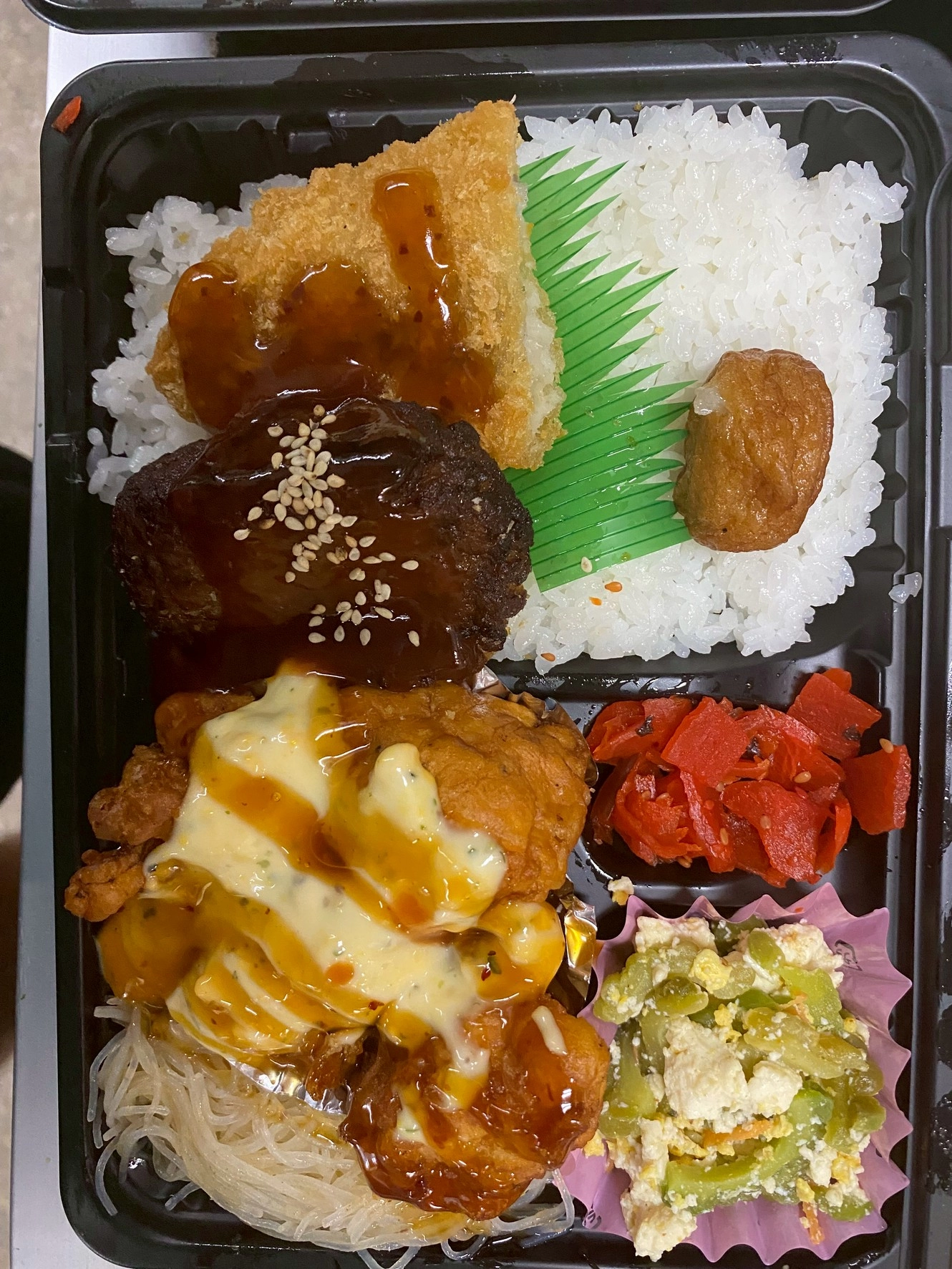 土日の配達弁当（小）写真2