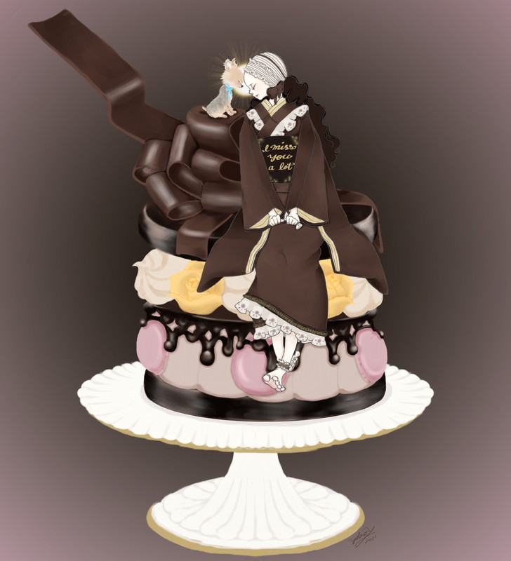 恋しくて仕方ない。- I miss you a lot.