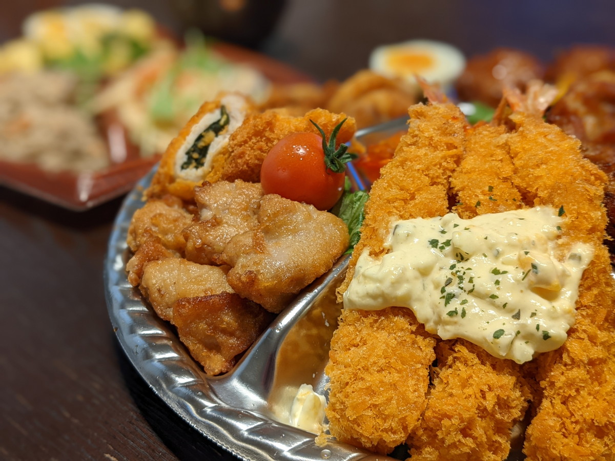 なりた家のオードブル料理