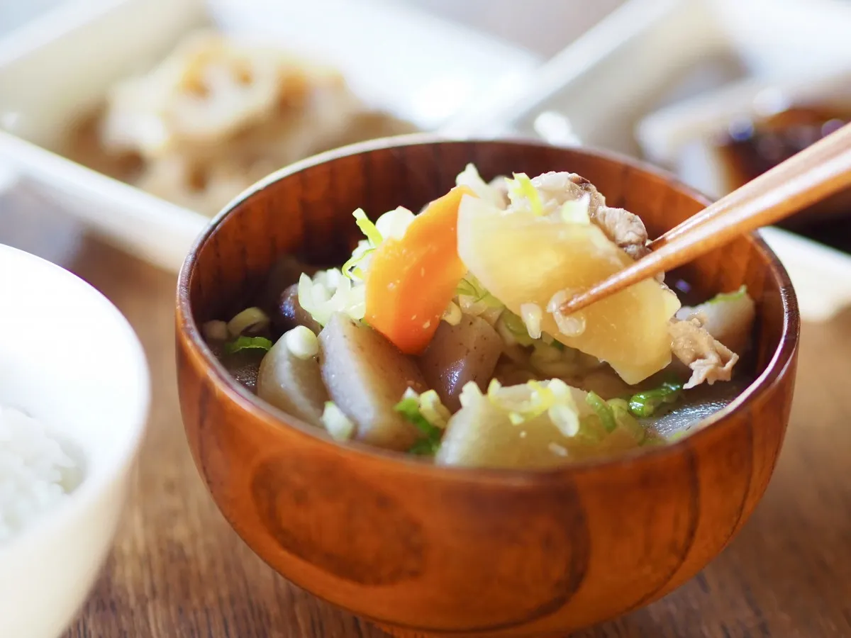 なりた家の手作り定食・汁物メニュー