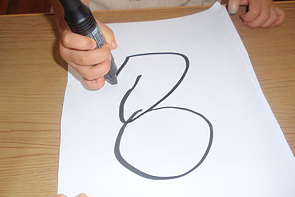 「動作模写・定位模写」