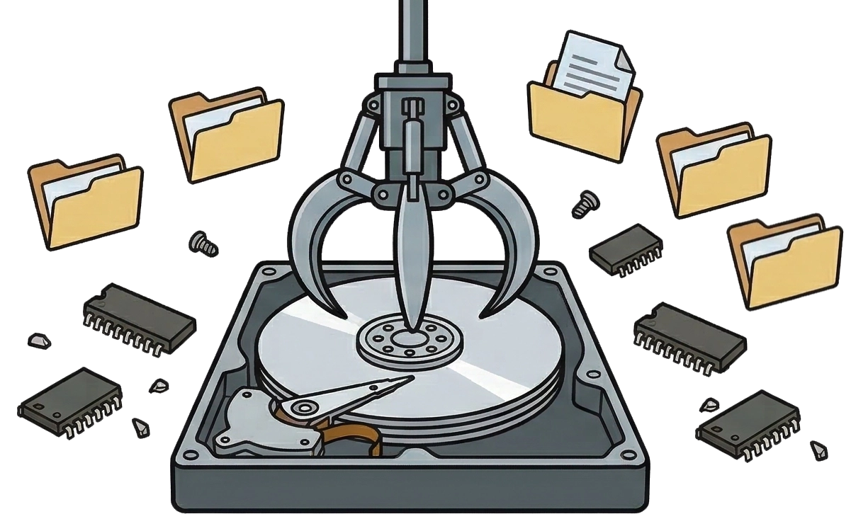 HDD破壊・消去を無料実施