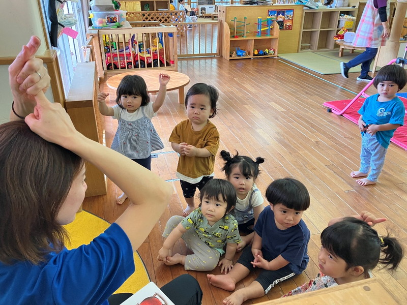 朝の様子