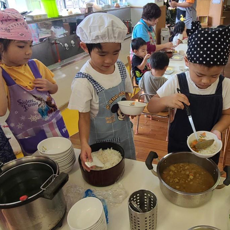 3歳児以上の保育の様子