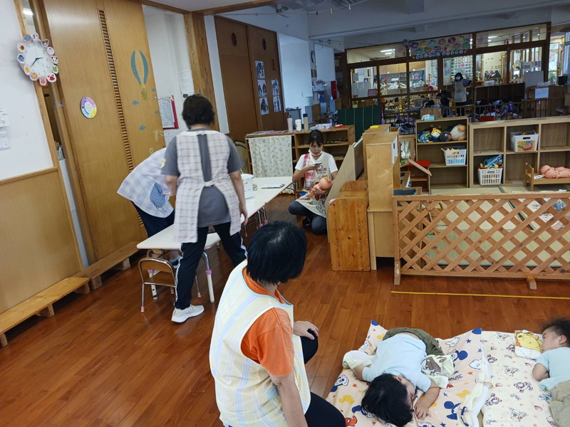 アレルギー対応訓練の様子1
