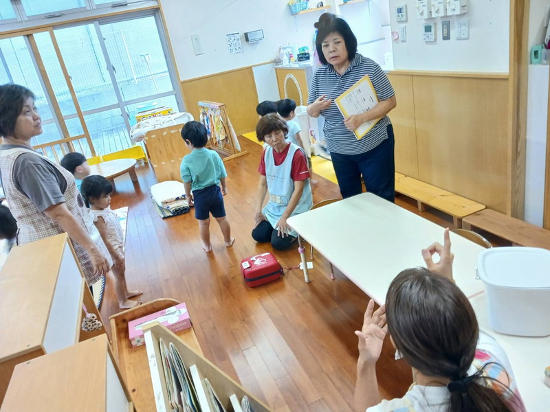 アレルギー対応訓練の様子4