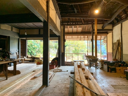 古材リノベーション