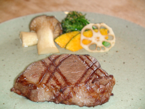 要予約 炭火焼ステーキコース