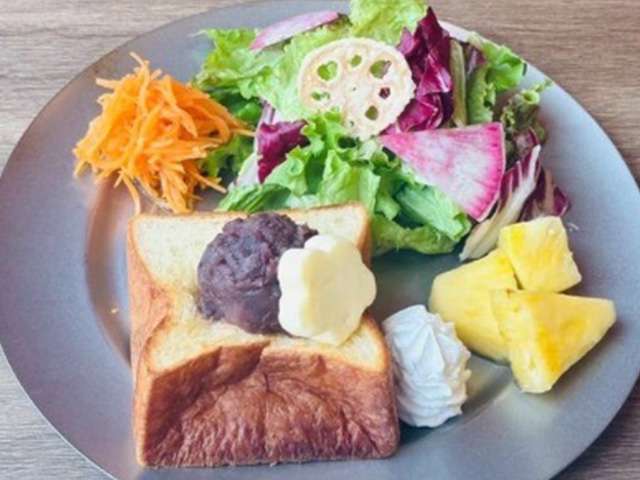 あんバタートースト