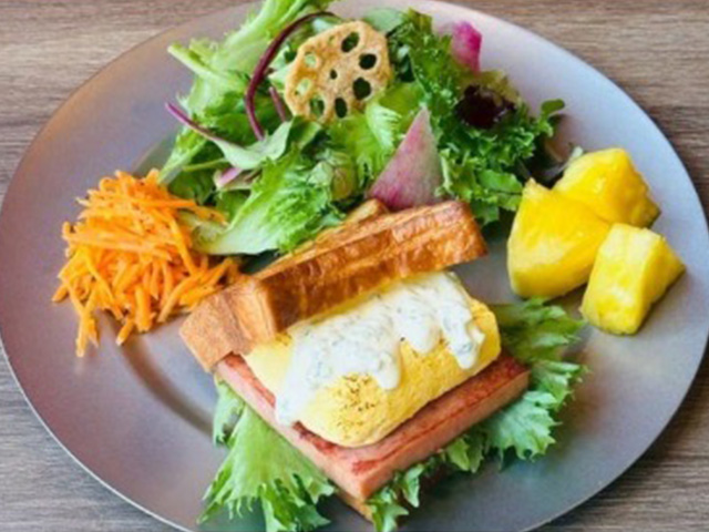 スパムと厚焼き玉子