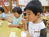 カルピスアイス食べたよ