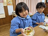 クリスマスケーキ作り