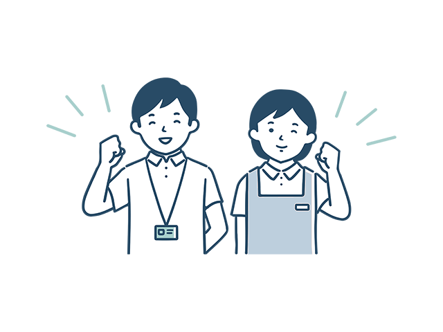 チームで支え合うことを大切にできる方