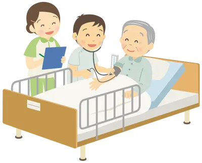 ご自宅へ訪問 ＆ バイタルチェック