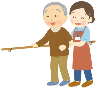 お着替え ＆ 浴槽への移動