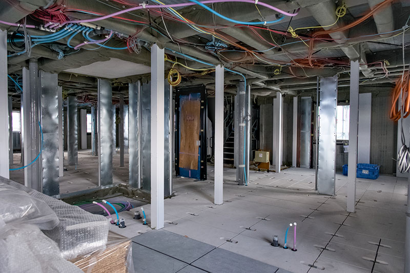 軽天工事（下地作り）