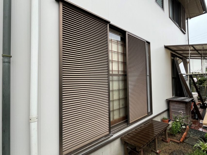 K邸 マドリモ雨戸取付工事