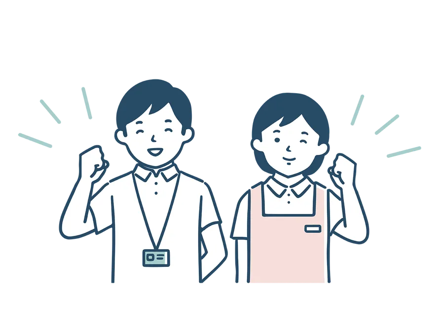 介護士と患者