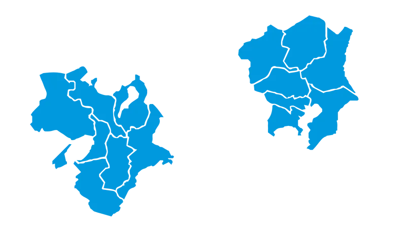 対応エリアマップ