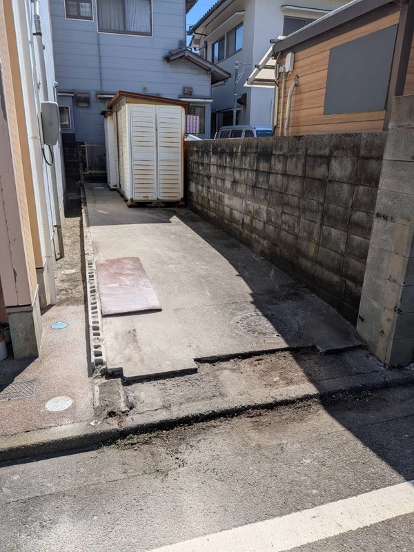 愛媛県松山市 ブロック塀 解体工事｜施工後
