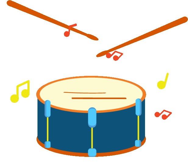 ドラムのイラスト