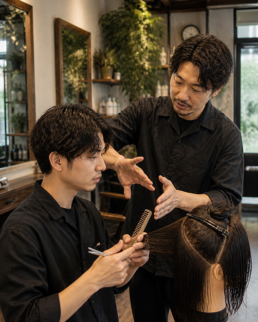 ヘアースタジオフェイズ スタッフ