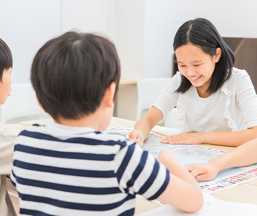 放課後等デイサービスの活動の様子